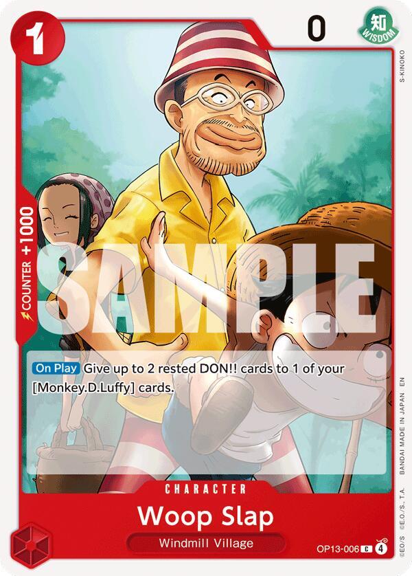 Woop Slap (OP13-006) [Carrying On His Will]