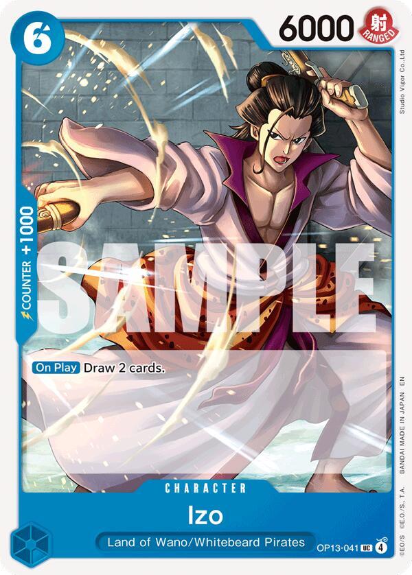 Izo (OP13-041) [Carrying On His Will]