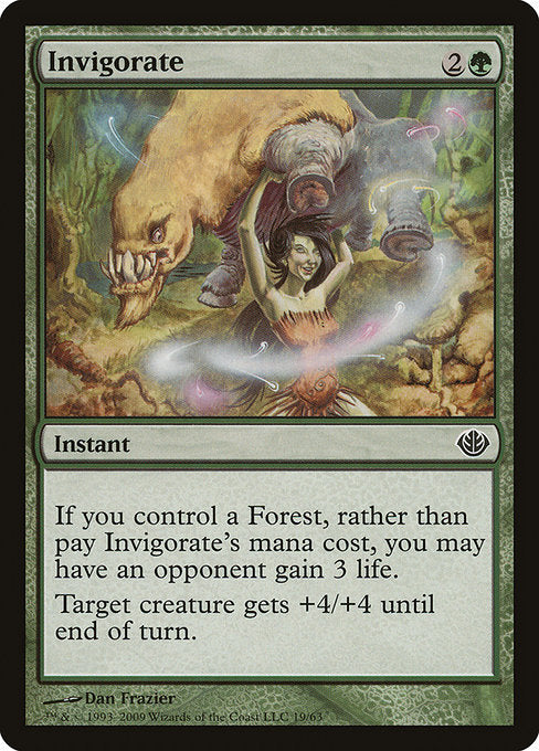 Invigorate (19) [Duel Decks: Garruk vs. Liliana]