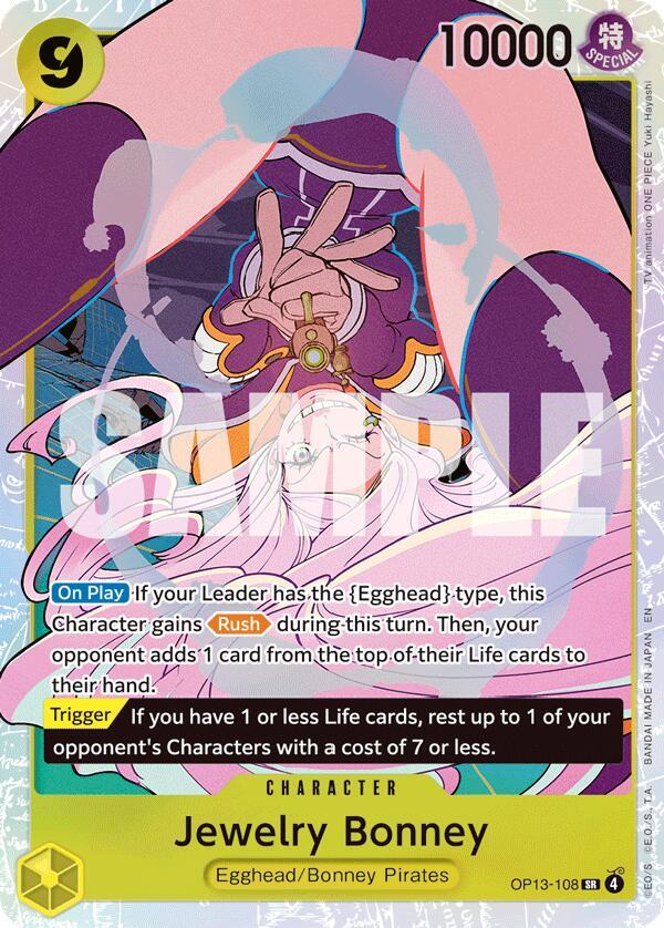 Jewelry Bonney (108) (OP13-108) [Carrying On His Will]