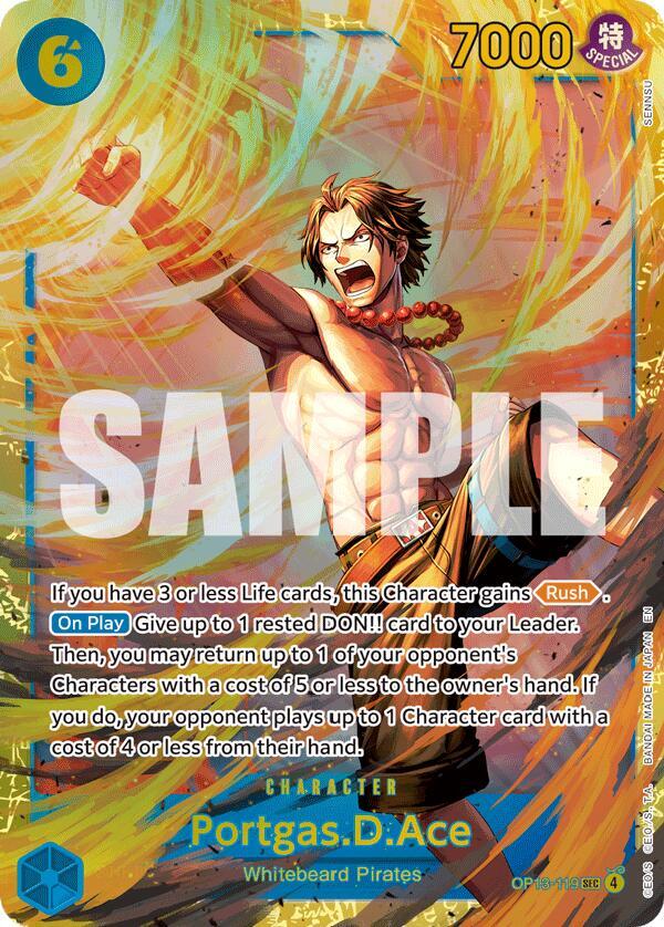 Portgas.D.Ace (119) (OP13-119) [Carrying On His Will]