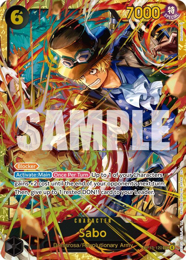 Sabo (120) (OP13-120) [Carrying On His Will]
