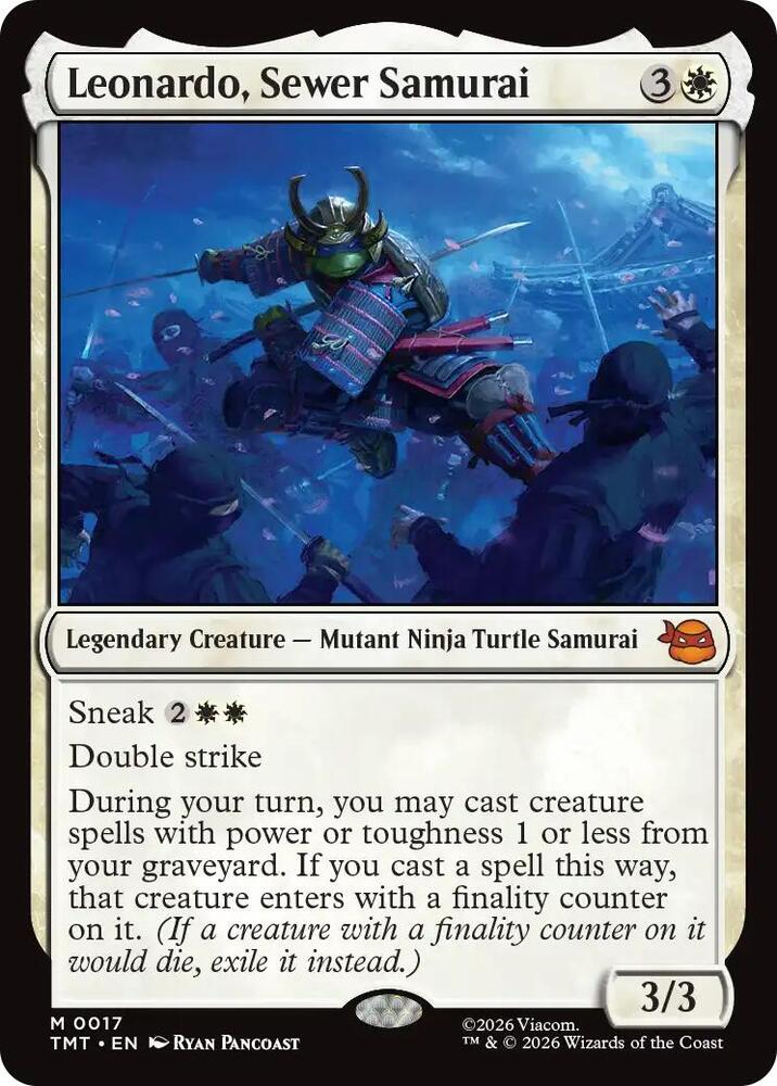 Leonardo, Sewer Samurai (17) [Teenage Mutant Ninja Turtles]