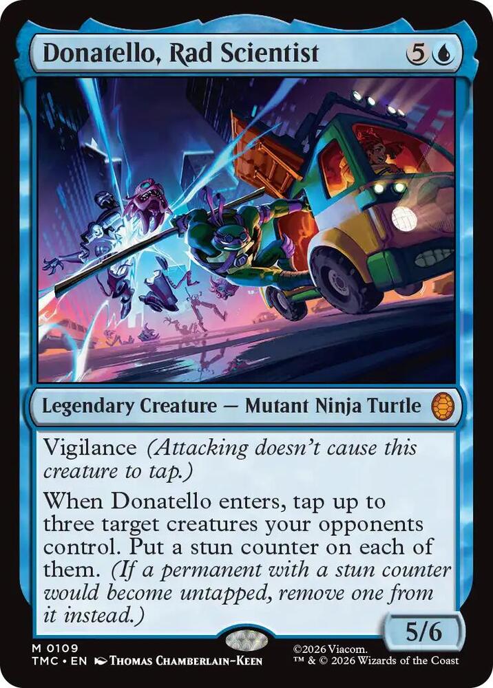 Donatello, Rad Scientist (109) [Teenage Mutant Ninja Turtles Commander]