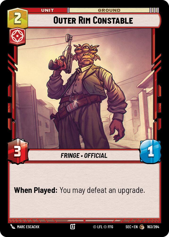 Outer Rim Constable (163/264) [Secrets of Power]