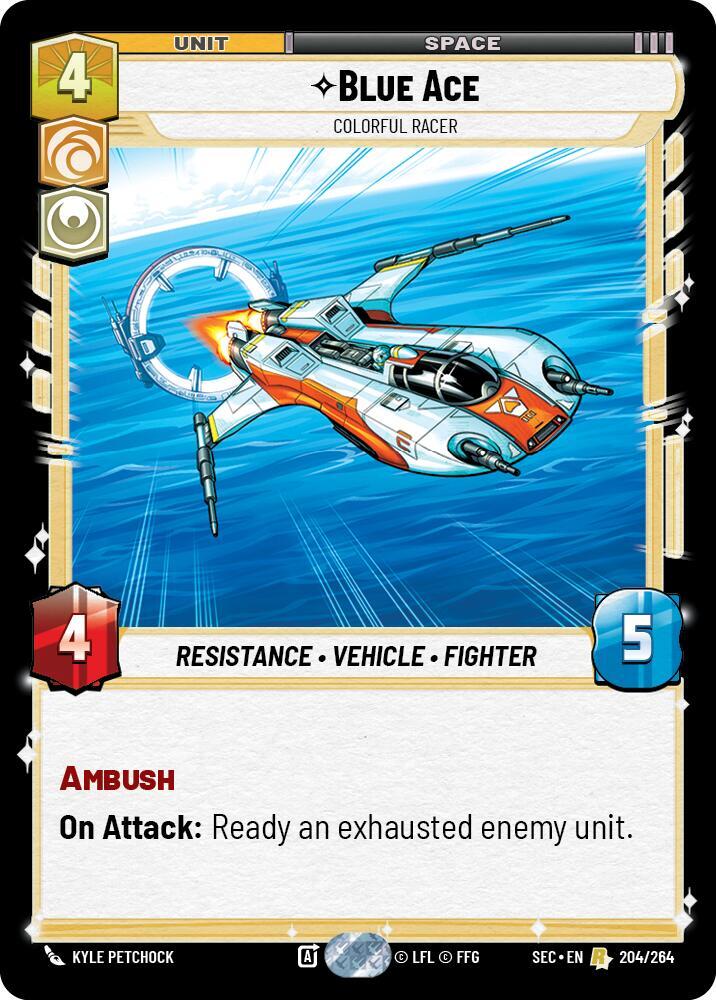 Blue Ace - Colorful Racer (204/264) [Secrets of Power]