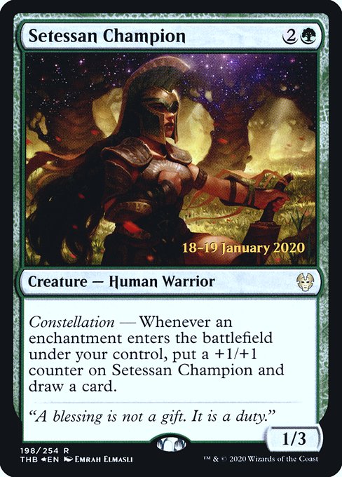 Setessan Champion (198s) [Theros Beyond Death Promos]