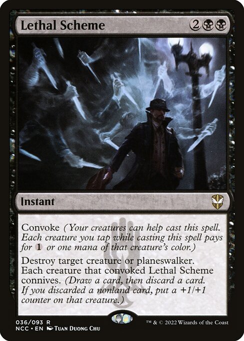 Lethal Scheme (36) [New Capenna Commander]