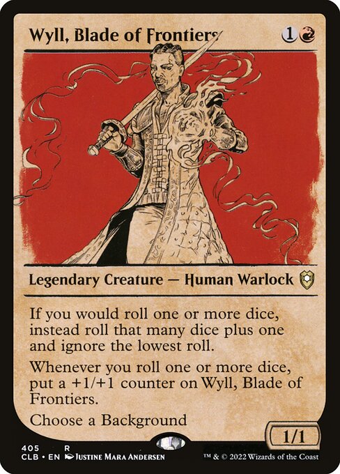 Wyll, Blade of Frontiers (405) [Commander Legends: Battle for Baldur's Gate] [Showcase]