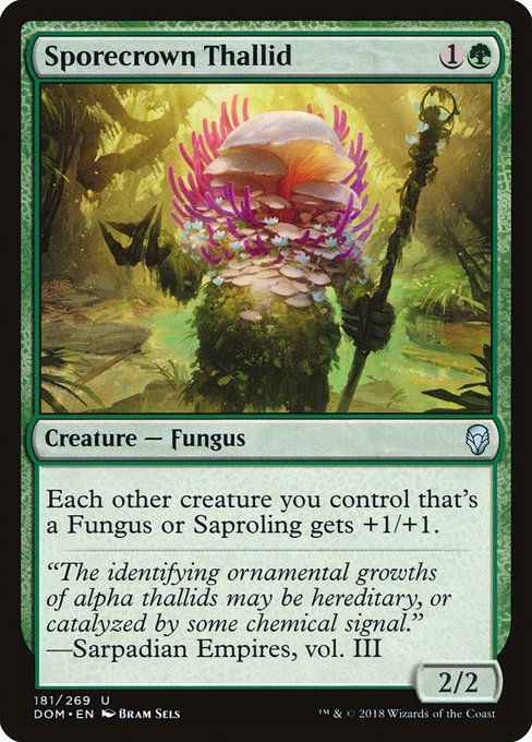 Sporecrown Thallid (181) [Dominaria]