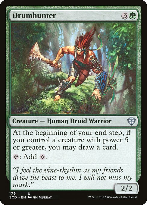 Drumhunter (179) [Starter Commander Decks]