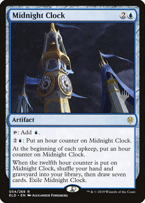 Midnight Clock (54p) [Throne of Eldraine Promos]