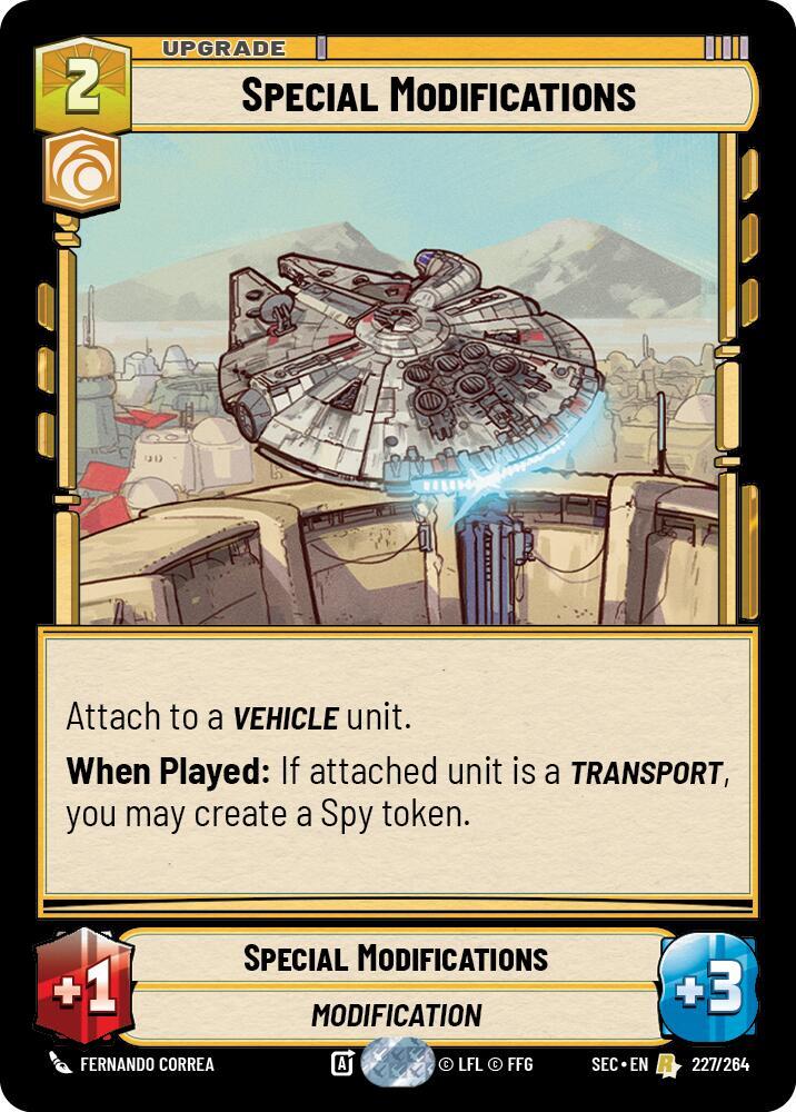 Special Modifications (227/264) [Secrets of Power]