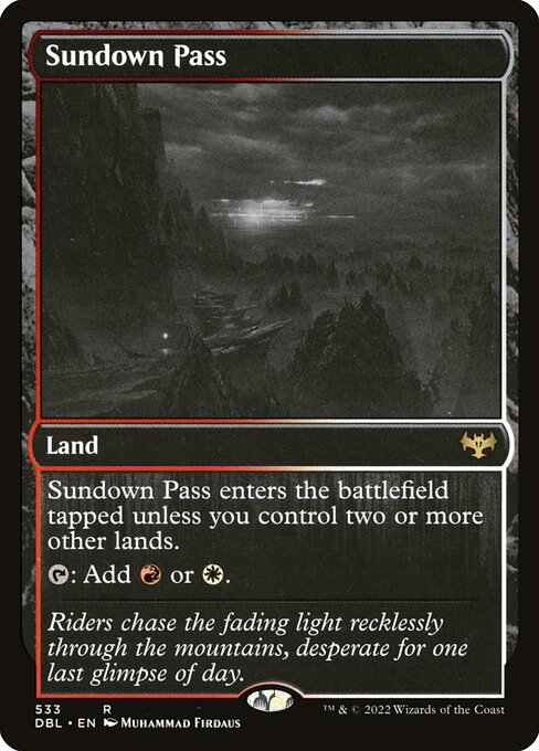 Sundown Pass (533) [Innistrad: Double Feature]