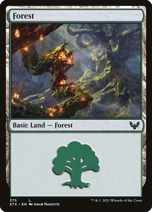 Forest (375) [Strixhaven: School of Mages]