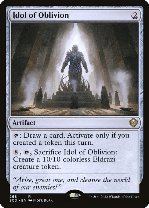 Idol of Oblivion (268) [Starter Commander Decks]