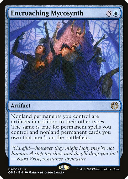 Encroaching Mycosynth (47) [Phyrexia: All Will Be One]