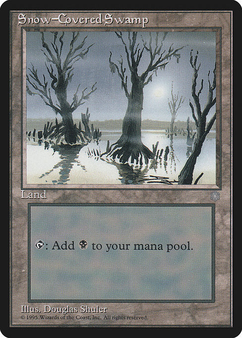 Snow-Covered Swamp (372) [Ice Age]
