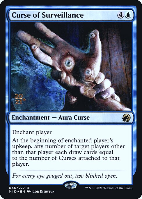 Curse of Surveillance (46s) [Innistrad: Midnight Hunt Promos]
