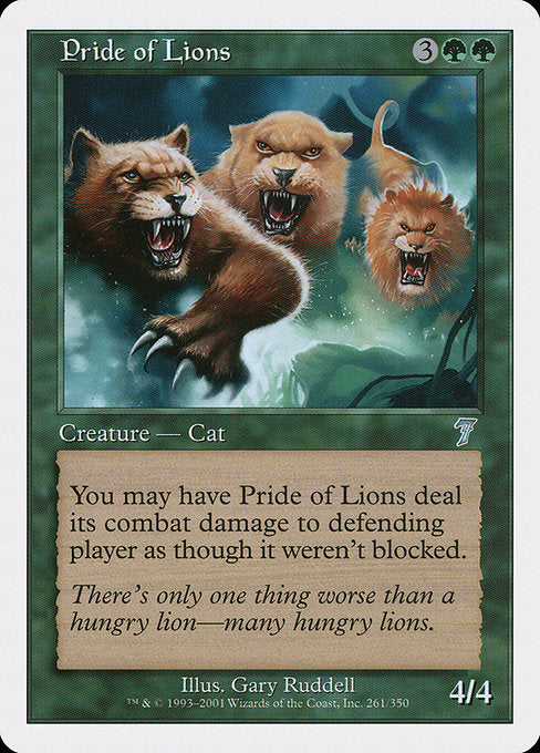 Pride of Lions (261) [Seventh Edition]