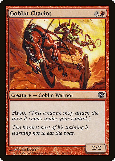 Goblin Chariot (191★) [Ninth Edition]
