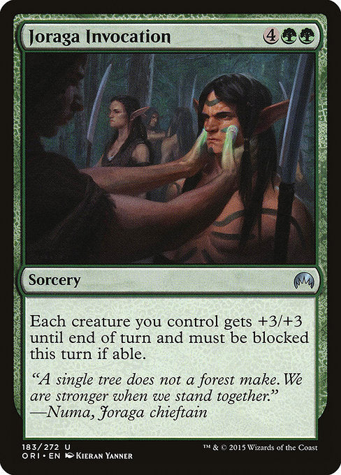 Joraga Invocation (183) [Magic Origins]