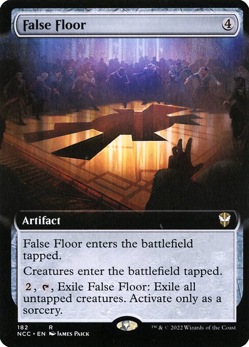 False Floor (182) [New Capenna Commander] [Extended Art]