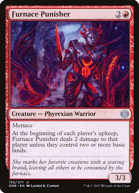 Furnace Punisher (132) [Phyrexia: All Will Be One]