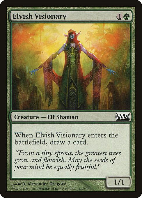 Elvish Visionary (169) [Magic 2013]