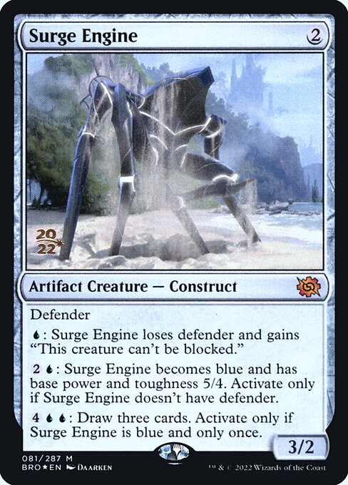 Surge Engine (81s) [The Brothers' War Promos]