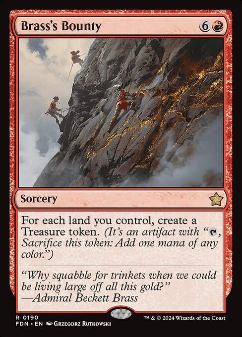Brass's Bounty (190) [Foundations]