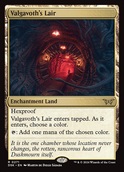 Valgavoth's Lair (271) [Duskmourn: House of Horror]