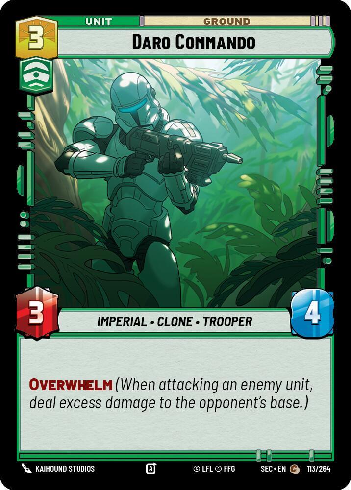 Daro Commando (113/264) [Secrets of Power]