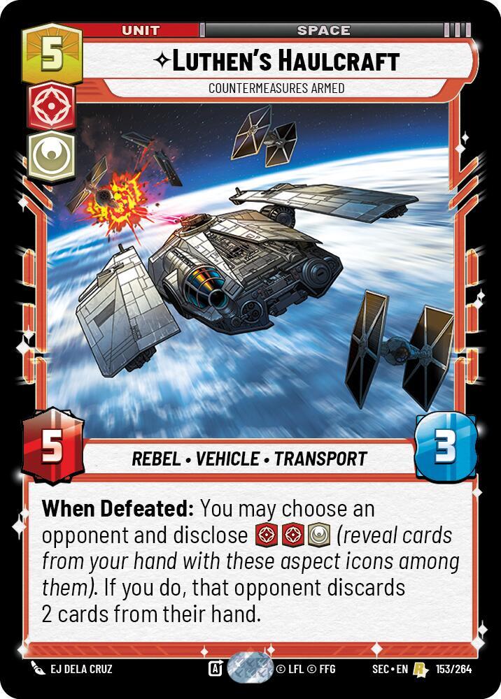 Luthen's Haulcraft - Countermeasures Armed (153/264) [Secrets of Power]