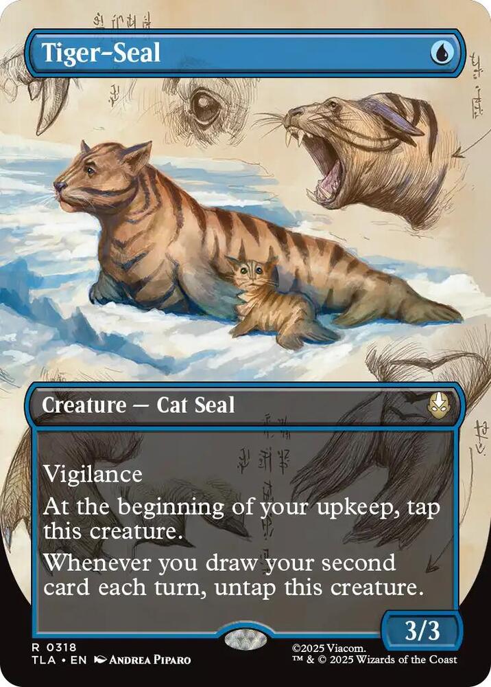 Tiger-Seal (Borderless) (318) [Avatar: The Last Airbender]