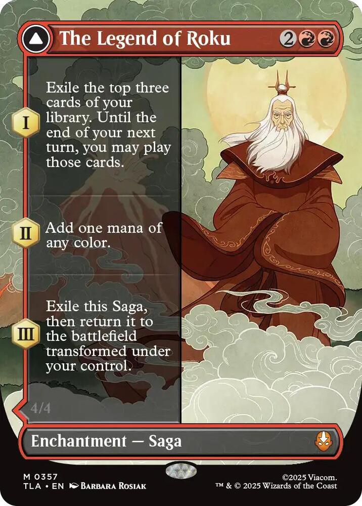 The Legend of Roku (Borderless) (357) [Avatar: The Last Airbender]