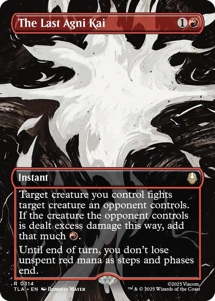 The Last Agni Kai (Borderless) (314) [Avatar: The Last Airbender]