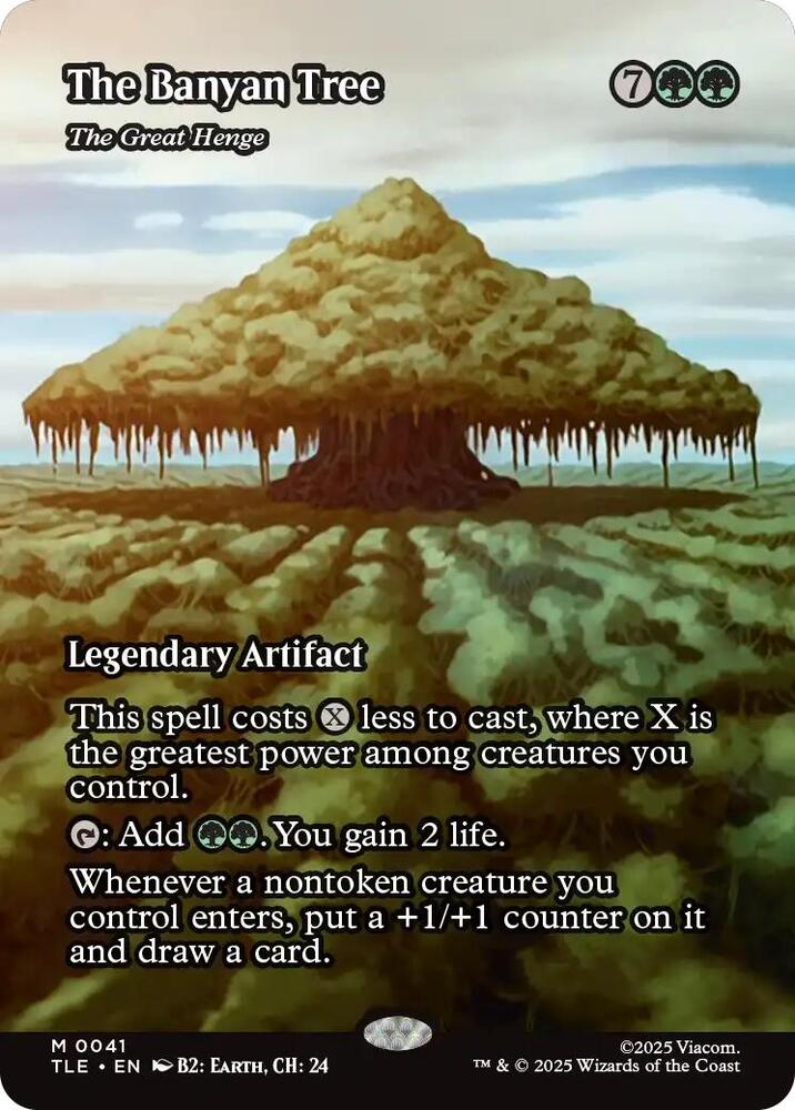 The Banyan Tree - The Great Henge (Borderless) (41) [Avatar: The Last Airbender: Eternal-Legal]