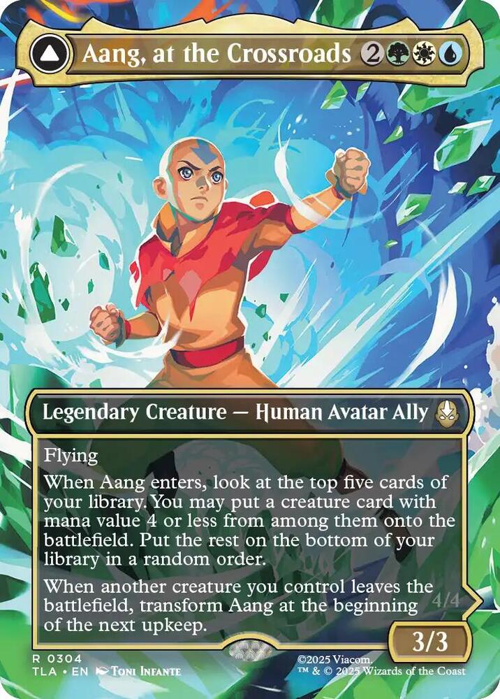 Aang, at the Crossroads (Borderless) (304) [Avatar: The Last Airbender]