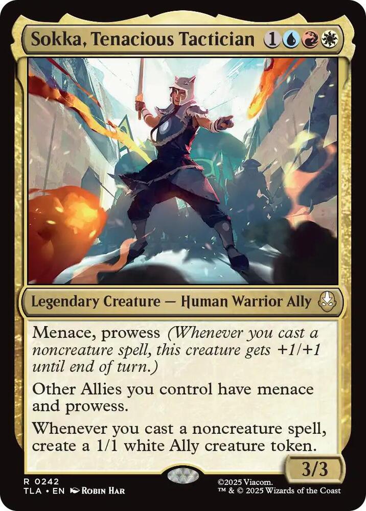 Sokka, Tenacious Tactician (242) [Avatar: The Last Airbender]