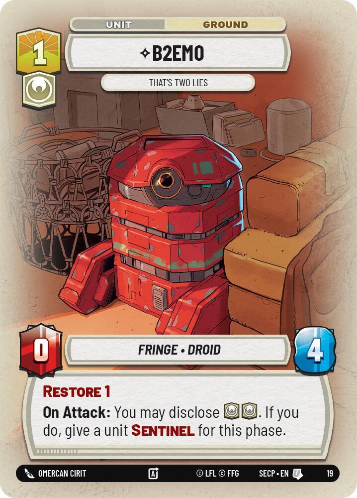 B2EMO - That's Two Lies [Secrets of Power - Weekly Play Promos]