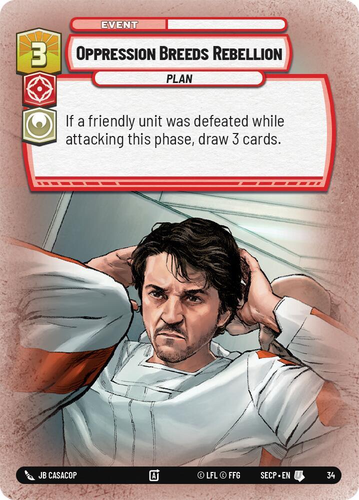 Oppression Breeds Rebellion (Foil) [Secrets of Power - Weekly Play Promos]
