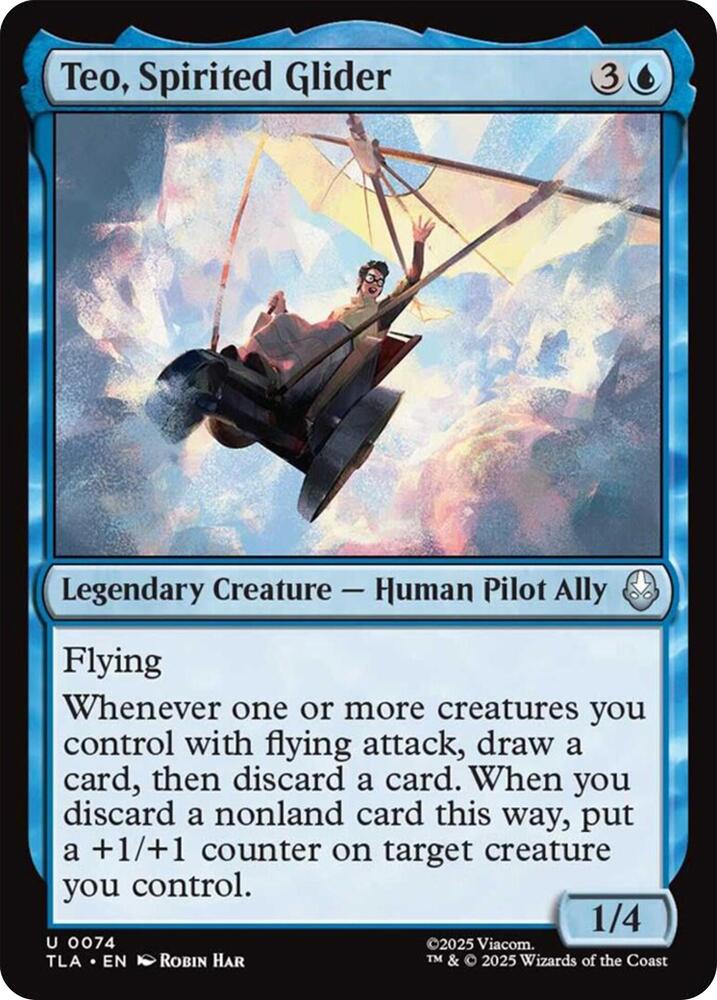 Teo, Spirited Glider (74) [Avatar: The Last Airbender]