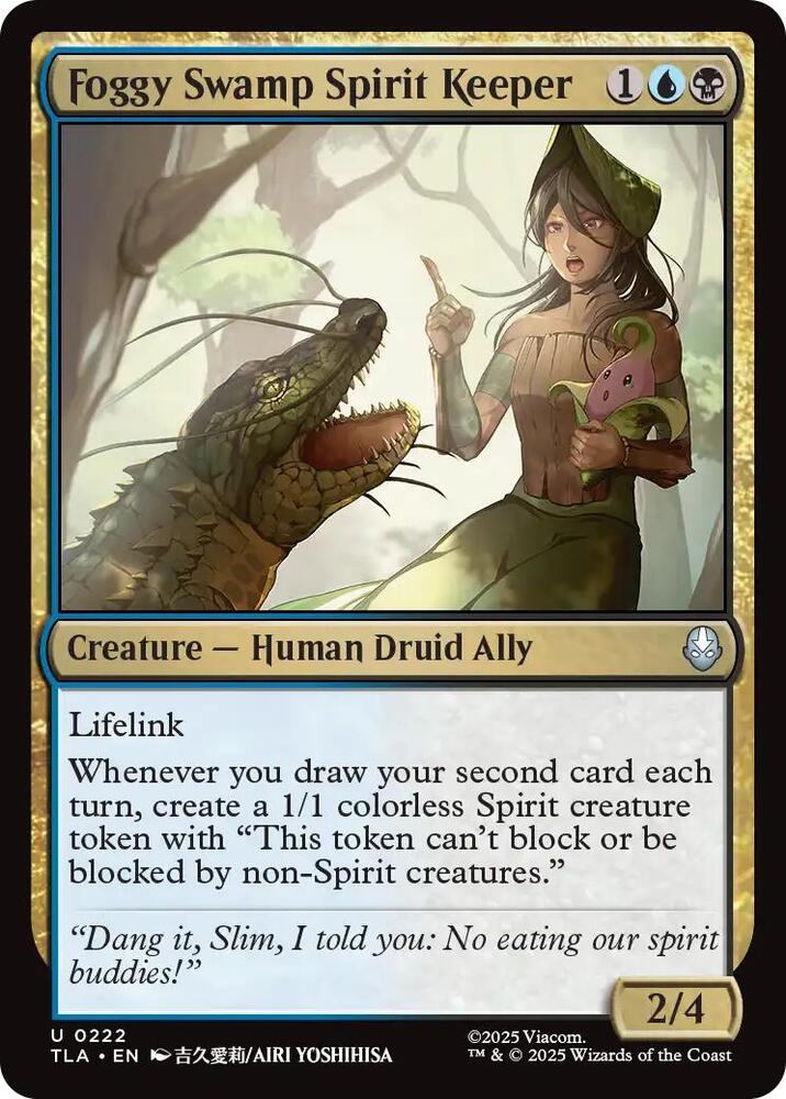Foggy Swamp Spirit Keeper (222) [Avatar: The Last Airbender]