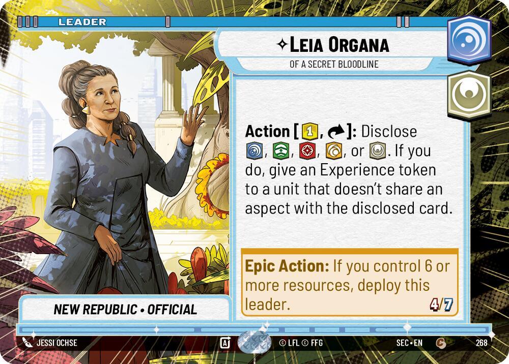 Leia Organa - Of A Secret Bloodline (Hyperspace) (268) [Secrets of Power]