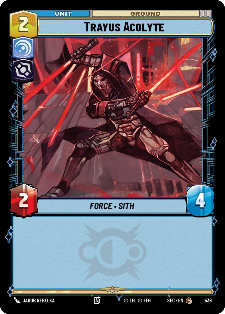 Trayus Acolyte (Foil) (538) [Secrets of Power]