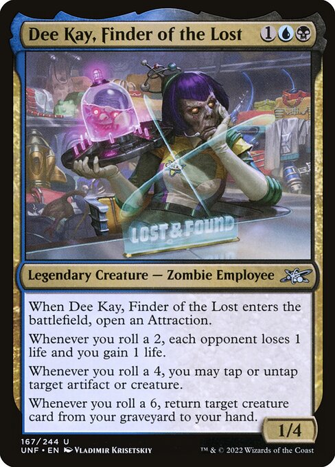 Dee Kay, Finder of the Lost (167) [Unfinity]