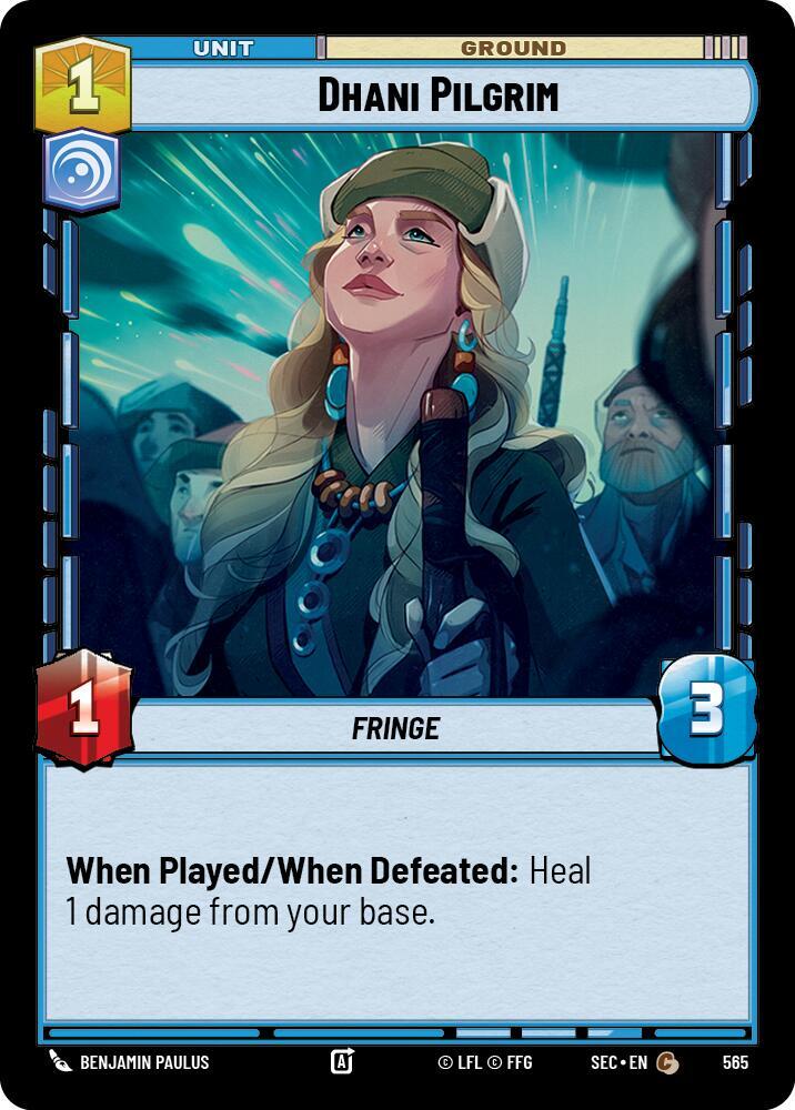 Dhani Pilgrim (Foil) (565) [Secrets of Power]