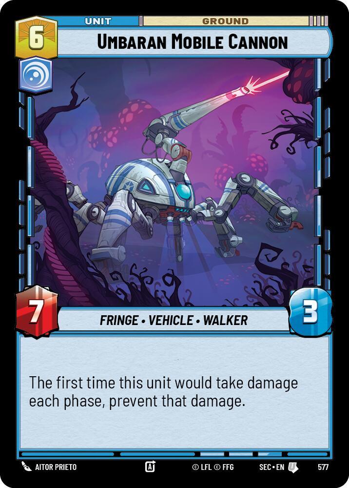 Umbaran Mobile Cannon (Foil) (577) [Secrets of Power]