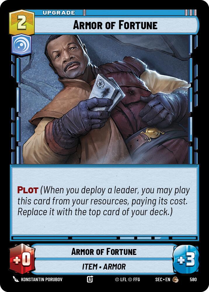Armor of Fortune (Foil) (580) [Secrets of Power]